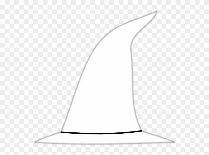 Witch Hat Clip Art At Clker - White Witch Hat Png Transparent Png