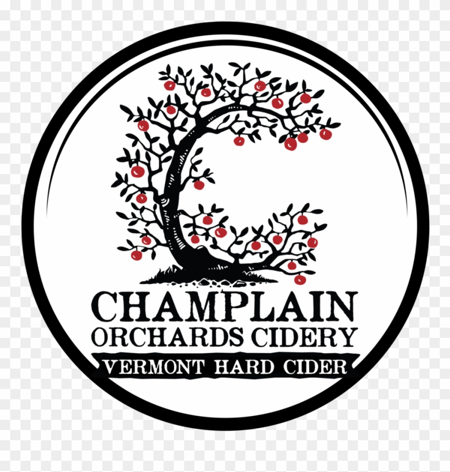 Clip Freeuse Stock Wholesale Orchards Cidery Circlelogo - Champlain Orchards Cidery - Png Download