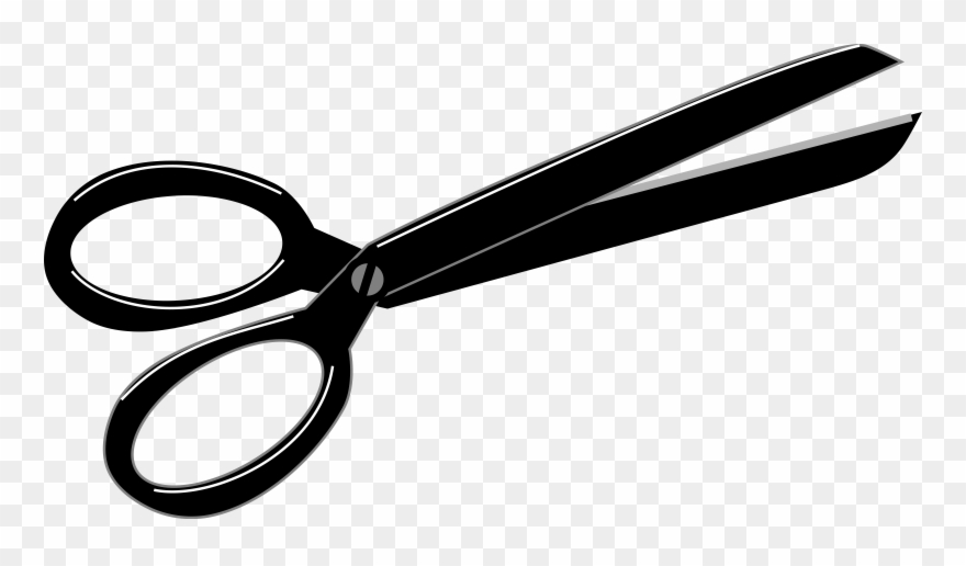 Fabric Scissors Clip Art Images - Barber Scissors Clip Art - Png Download