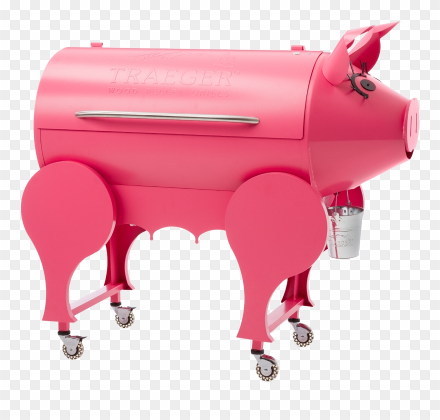 Clipart Pig Bbq - Traeger Pig Grill - Png Download