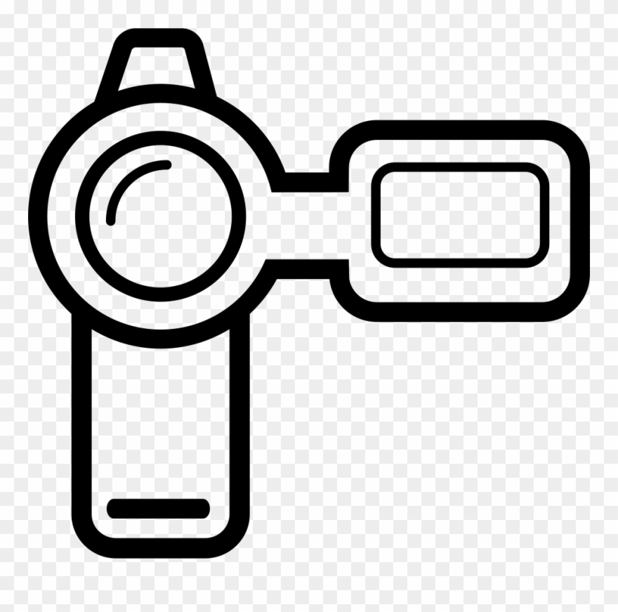Frontal Video Camera Comments - Video Camera Clipart