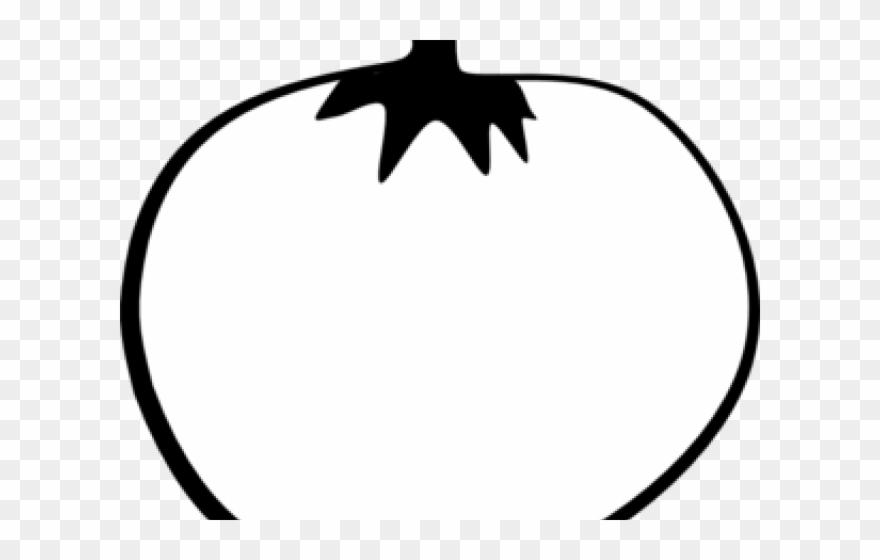 Tomato Clipart Vegetablesblack - Circle - Png Download