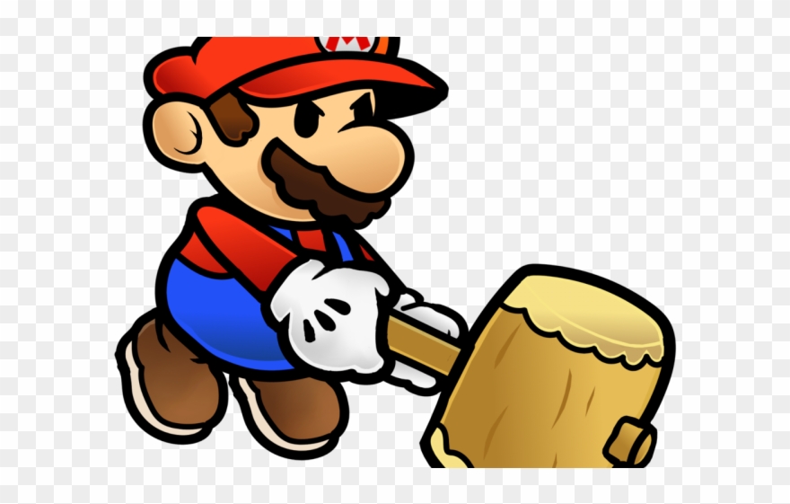 Super Mario Clipart Fist - Paper Mario Sticker Star Mario - Png Download