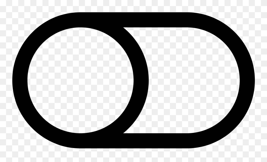 Shutdown Button Clipart Option - Toggle Off Icon Png Transparent Png