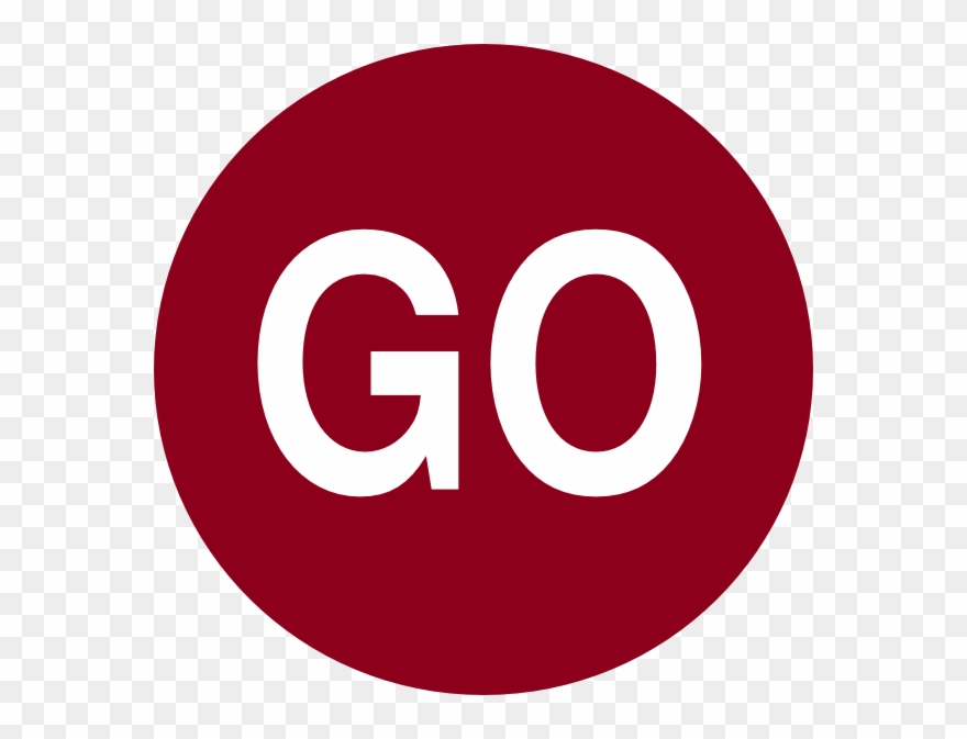 Download Button Clipart Svg - Go Button Red Png Transparent Png