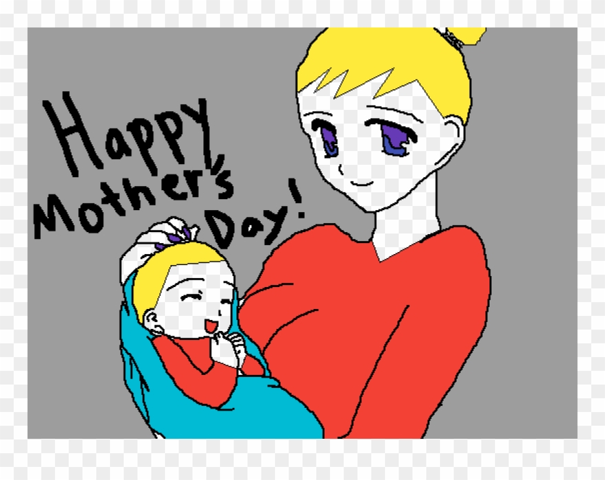 Happy Mothers Day Moma - Mother's Day Clipart