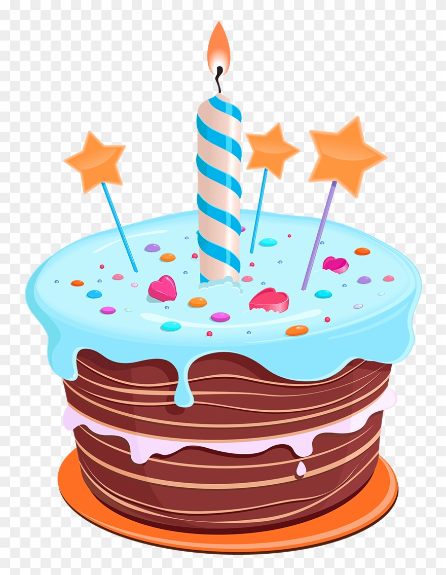 First Birthday Cake Png Clipart