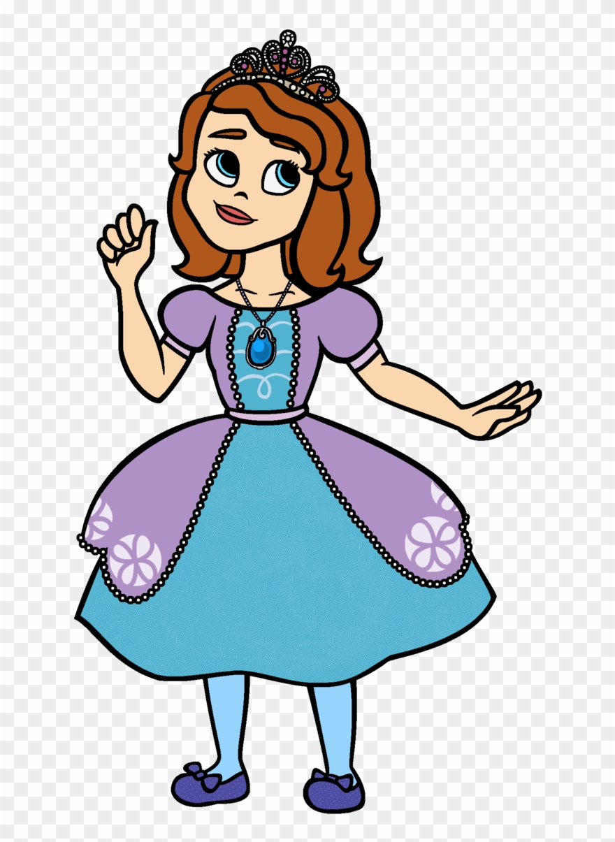 Princess Sofia Clipart At Getdrawings - Sofia The First Blue Amulet - Png Download