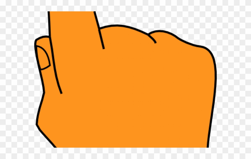 Pointing Hand Clip Art - Png Download