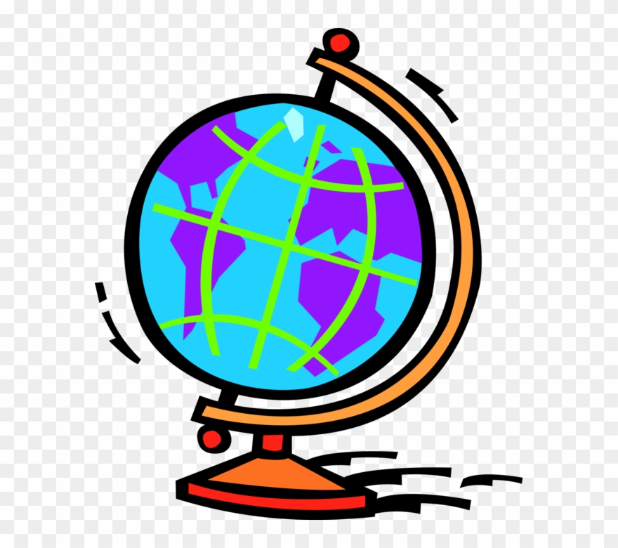Vector Illustration Of Three-dimensional, Spherical, - My Journey With The Sun Rising Clipart