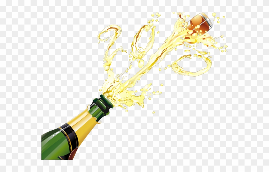 Explosion Clipart Champagne - Champagne Png Transparent Png