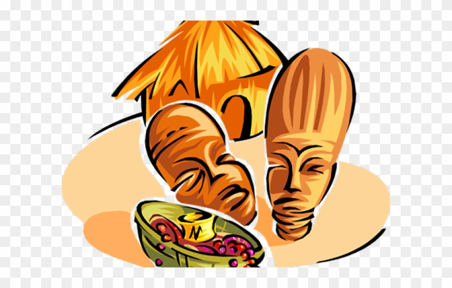 Africa Clipart Native African - Clip Art - Png Download