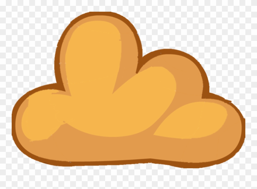 Fully Orange Cloudy - Wiki Clipart