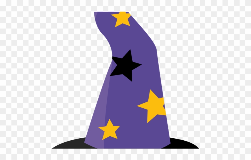 Witch Hat Clipart Kawaii - Chapeu De Bruxa Desenho - Png Download