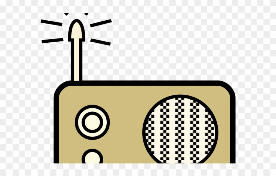 Original - Radio Cartoon Transparent Clipart