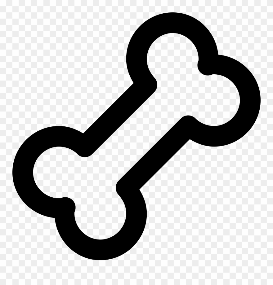 Dog Bone Font - Imagenes De Huesos De Perro Clipart