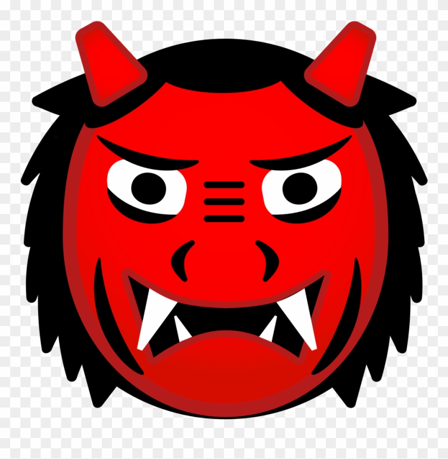 Noto Emoji Oreo 1f479 - Google Ogre Emoji Clipart