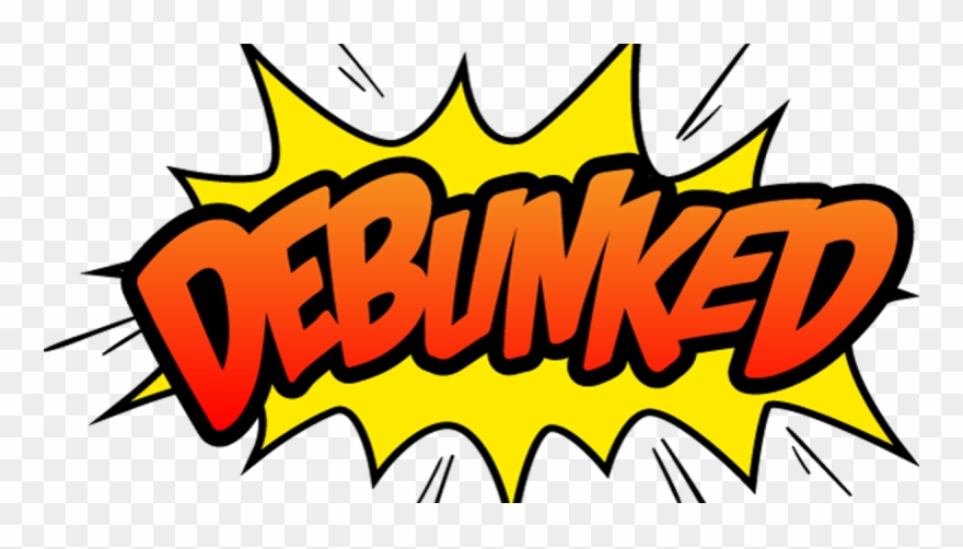 Four Major Plumbing Myths Debunked - Debunked Clipart