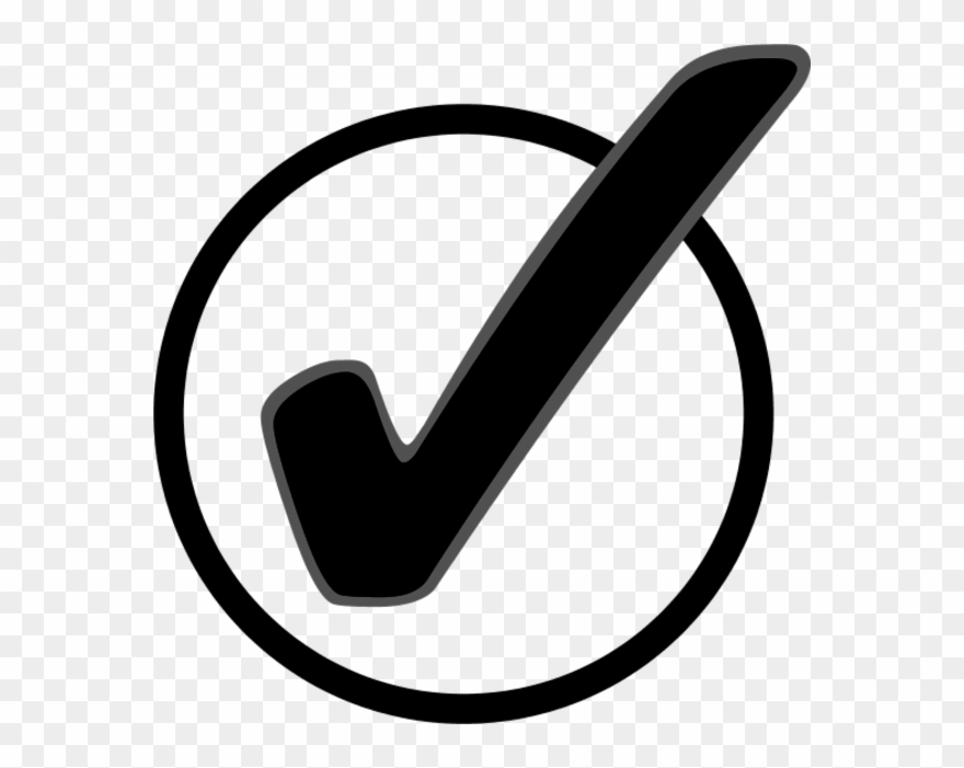Clip Art Checks - Circle With Check - Png Download