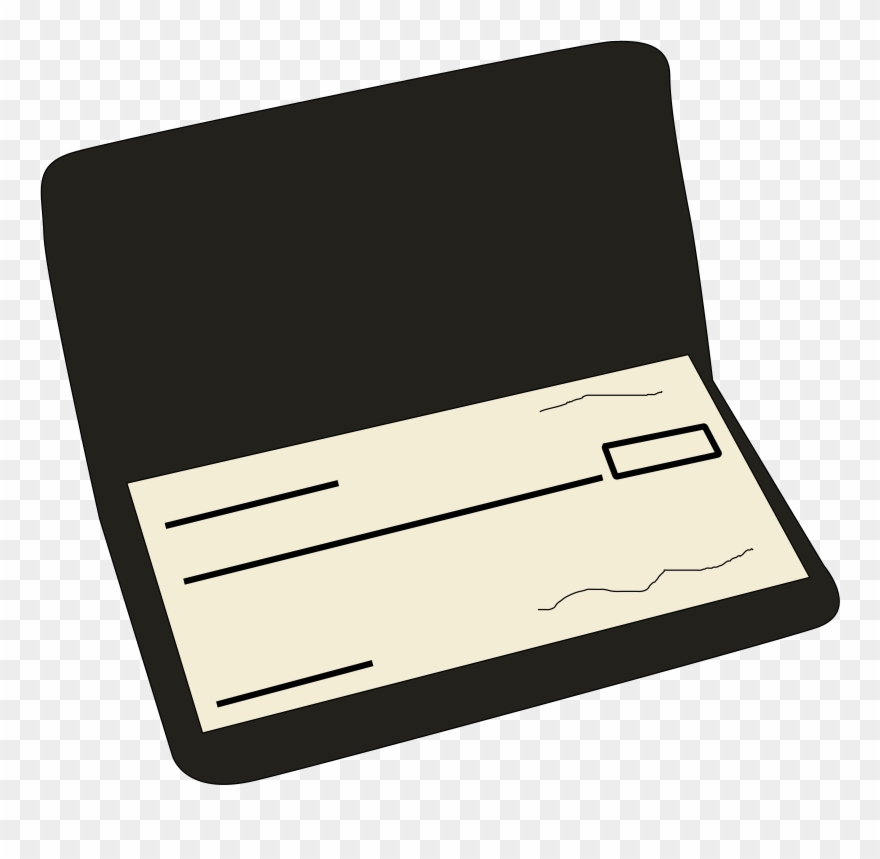 Checkbook Png Freeuse - Checkbook Clipart Png Transparent Png