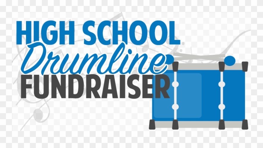 High School Drum Line Fundraiser - Banner Clipart