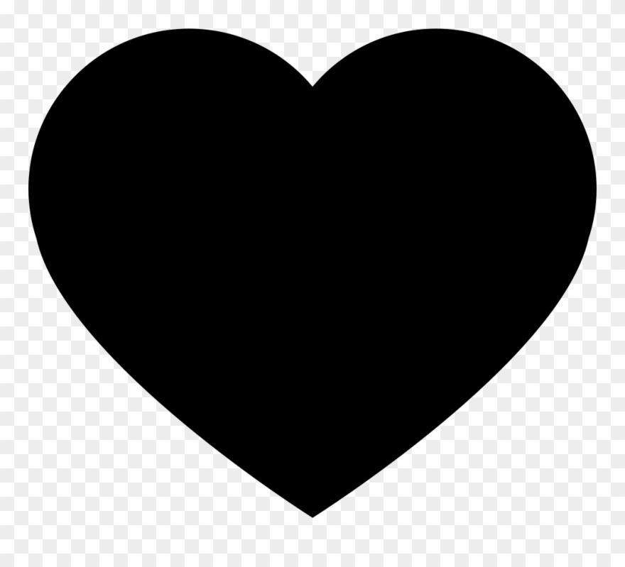 Love And Intimacy - Corazon Negro Png Clipart