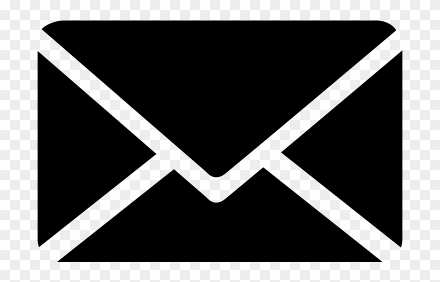 Envelope Clip Art Black And White Download - Envelope Icon Png Transparent Png