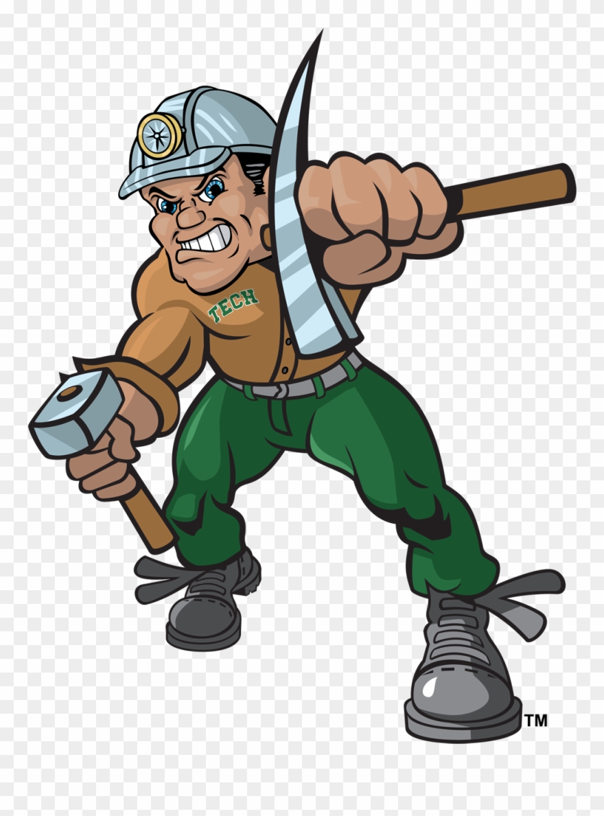 Charlie Oredigger - Montana Tech Orediggers Clipart