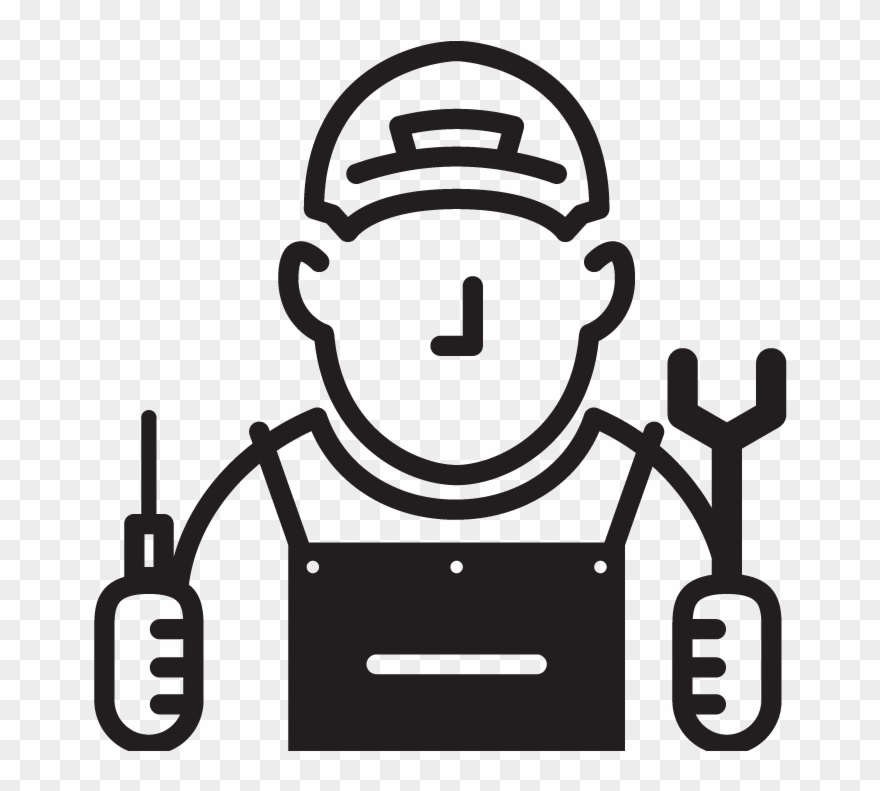 Hollander Email Icon Repairman - Mechanic Svg Clipart