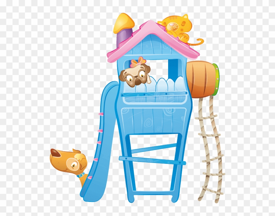 Small Wooden House - Cartoon Clipart