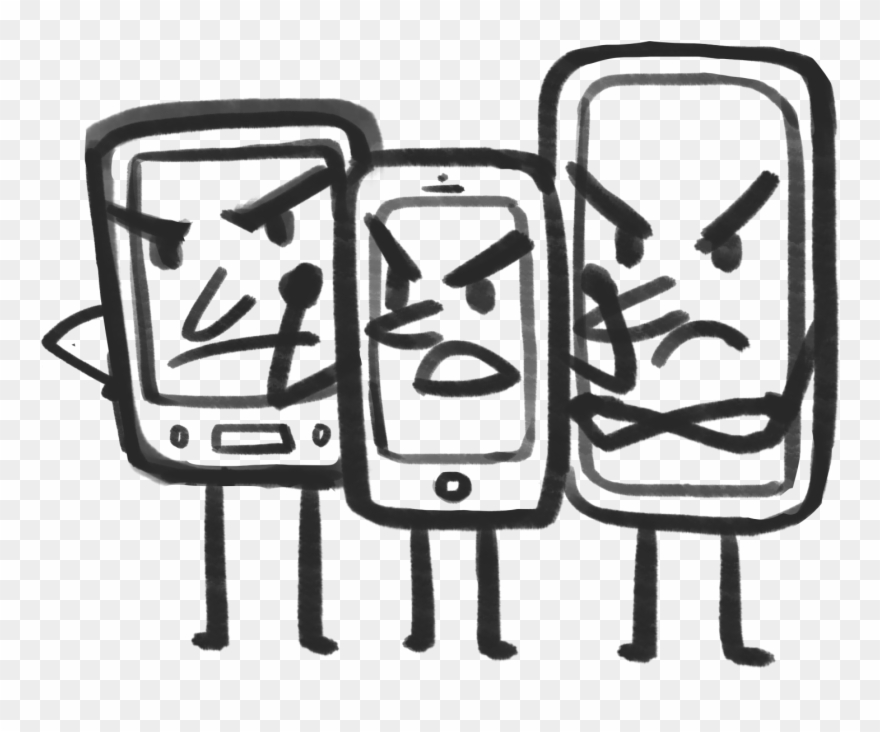 New Cellphone Cubby Policy Beneficial To Students, - Angry Cellphone Clipart