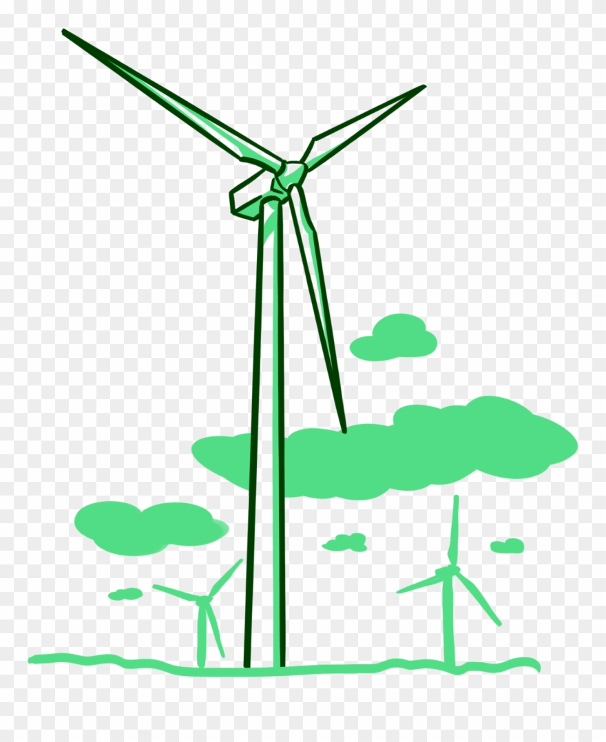 Enlarge - Wind Turbine Clipart