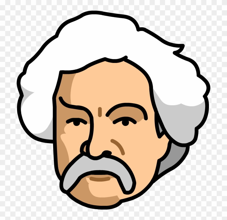 Mark Twain - Mark Twain Clip Art - Png Download