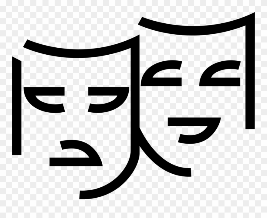 Vector Illustration Of Theatre Or Theater Theatrical - Clip Art - Png Download