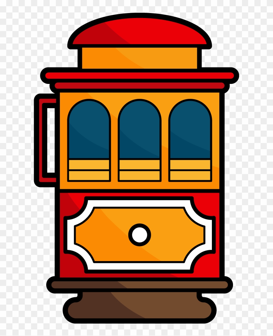 Never Miss A Moment - Sf Cable Car Icon Clipart