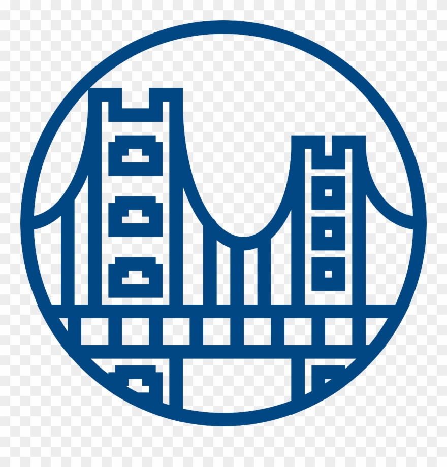 Golden Gate Bridge Icon - Golden Gate Bridge Clipart