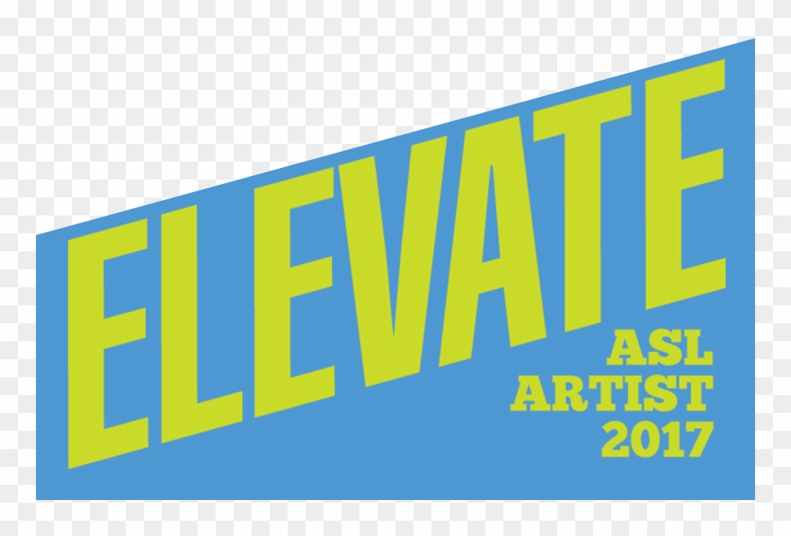Elevate Asl Artist Logo - Vector Graphics Clipart