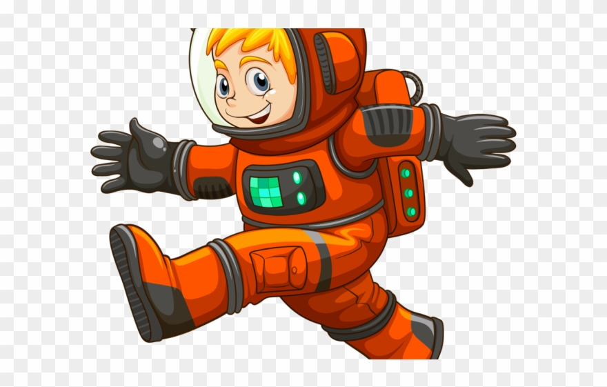 Pasta Clipart Svg - Astronaut - Png Download