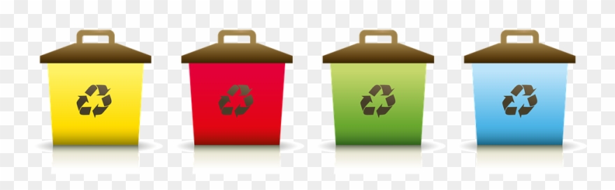 Garbage Clipart Industrial Waste - Descarte Correto De Lixo - Png Download