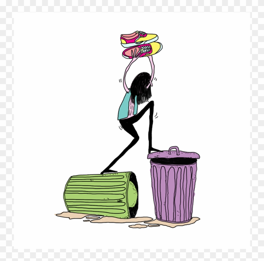 We Created A Trash-sourced Initiative Program That - Illustration Clipart