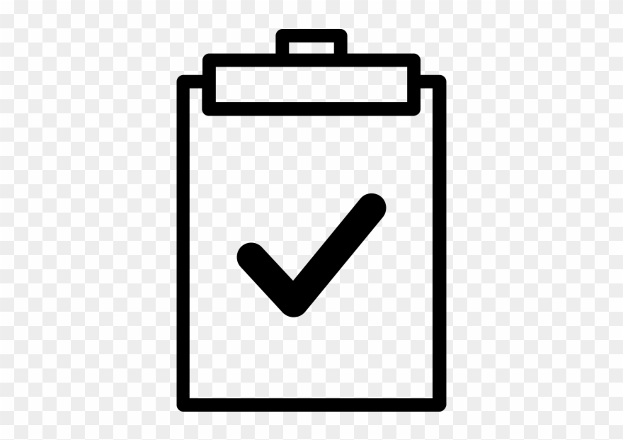 Clipboard Rubber Stamp - Icon - Png Download