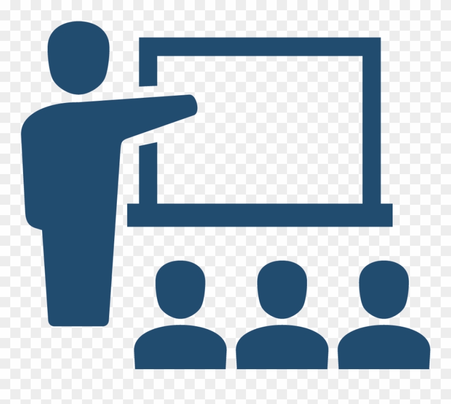 Teacher Icon - Classroom Icon Png Blue Clipart