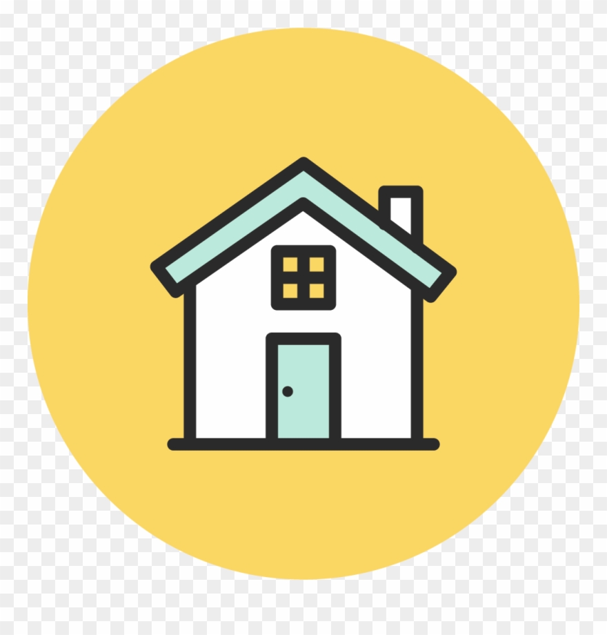 Home Getting Started - House Minimalist Icon Clipart