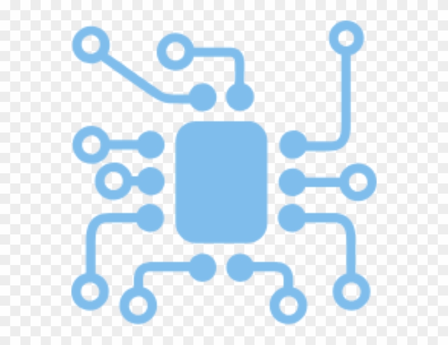 Pcb Design & Mfg - Circuitos Blanco Y Negro Clipart