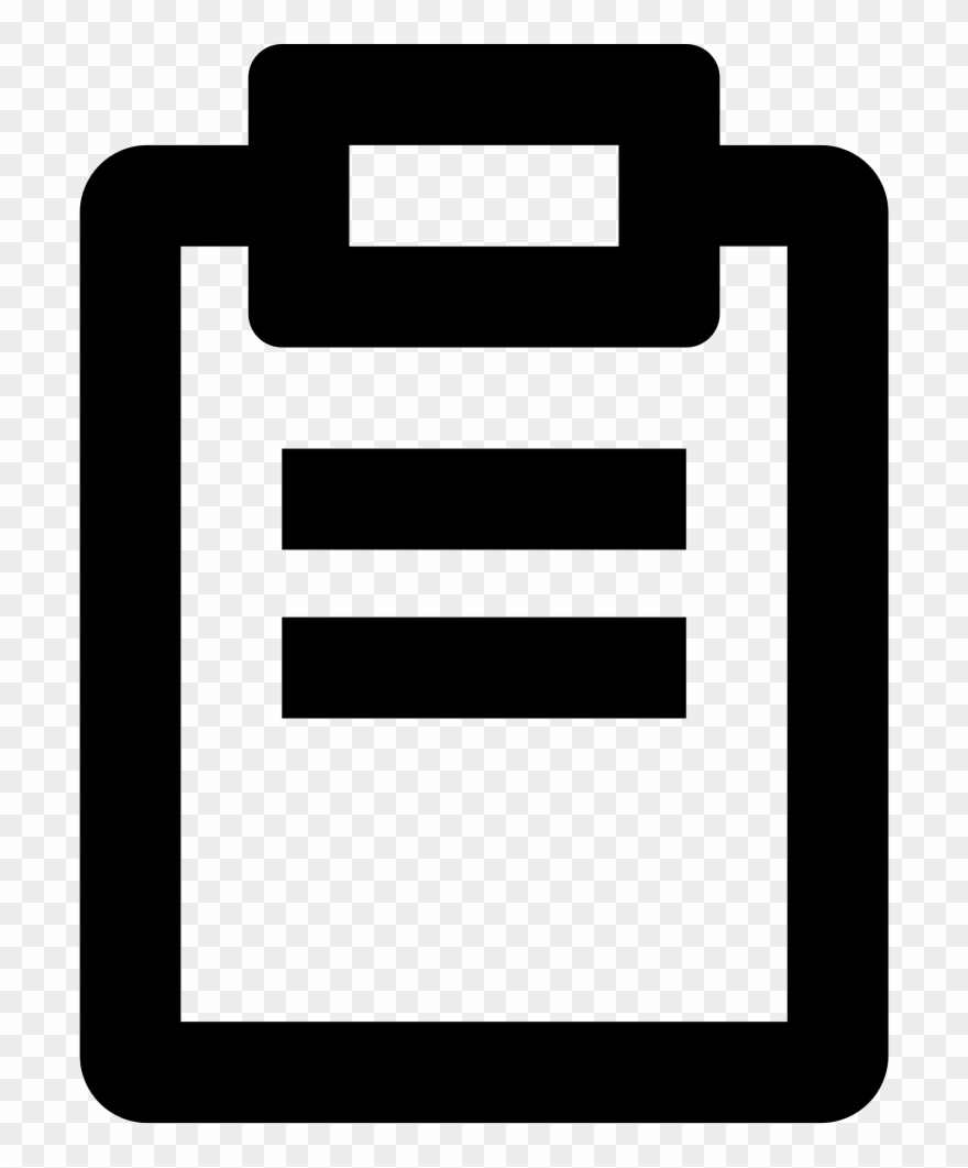 Clipboard Comments - Icon - Png Download