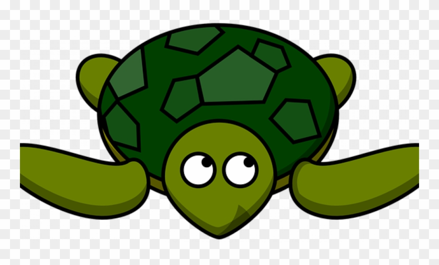 Did You Know That Leatherback Sea Turtles Forage For - Cartoon Turtle No Background Clipart