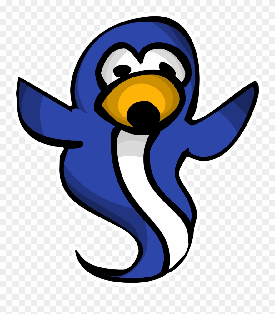 Ghost Pin - Cartoon Clipart