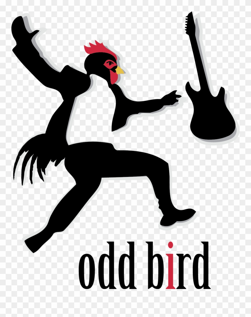 Odd Bird Blues Band Logo Blue Band, Band Logos, Bird, - 836 Clipart