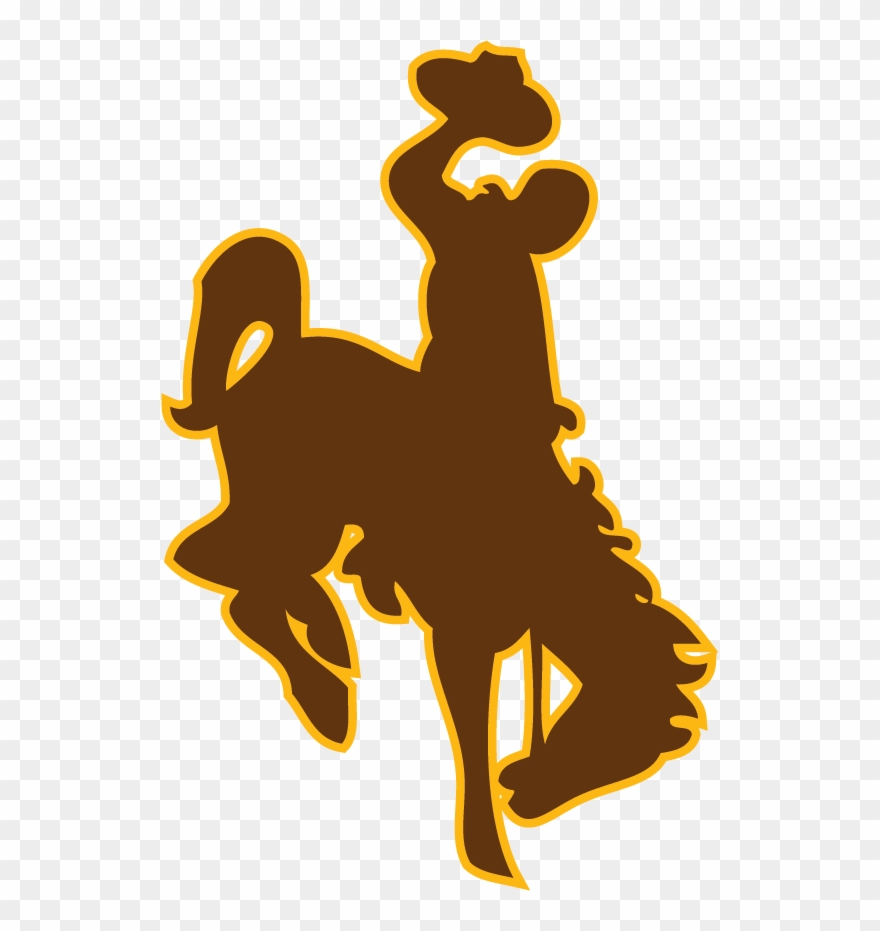 At Wyoming - Wyoming Cowboys Logo Png Clipart