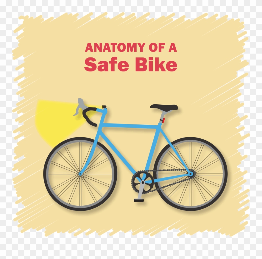 1 - Safe Bicycle Clipart